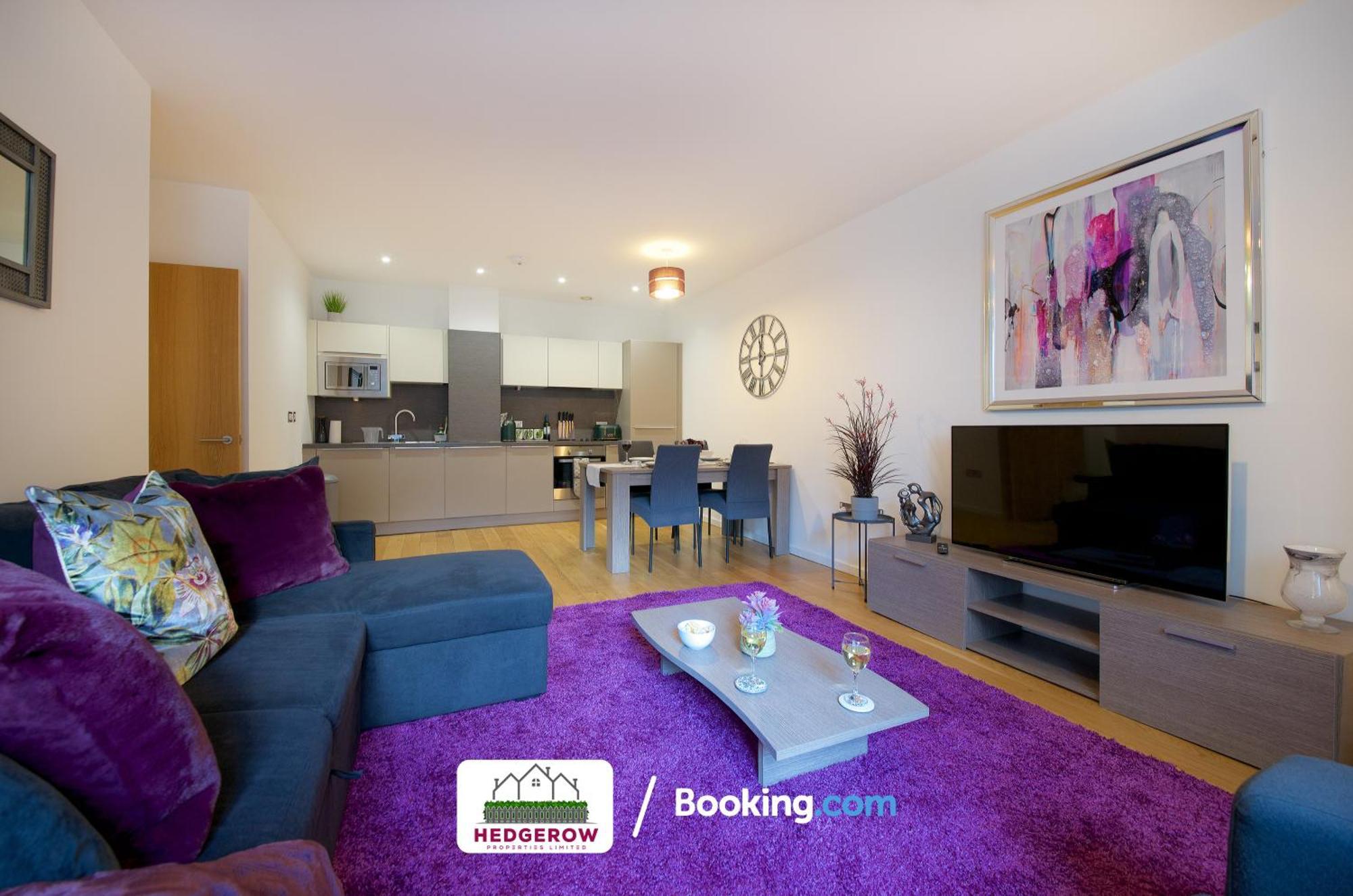 Premium Deals On Modern 2 -Bed 2-Bath Central City 122 High Street Flat For Movers & Pros By Hedgerow Manchester Extérieur photo
