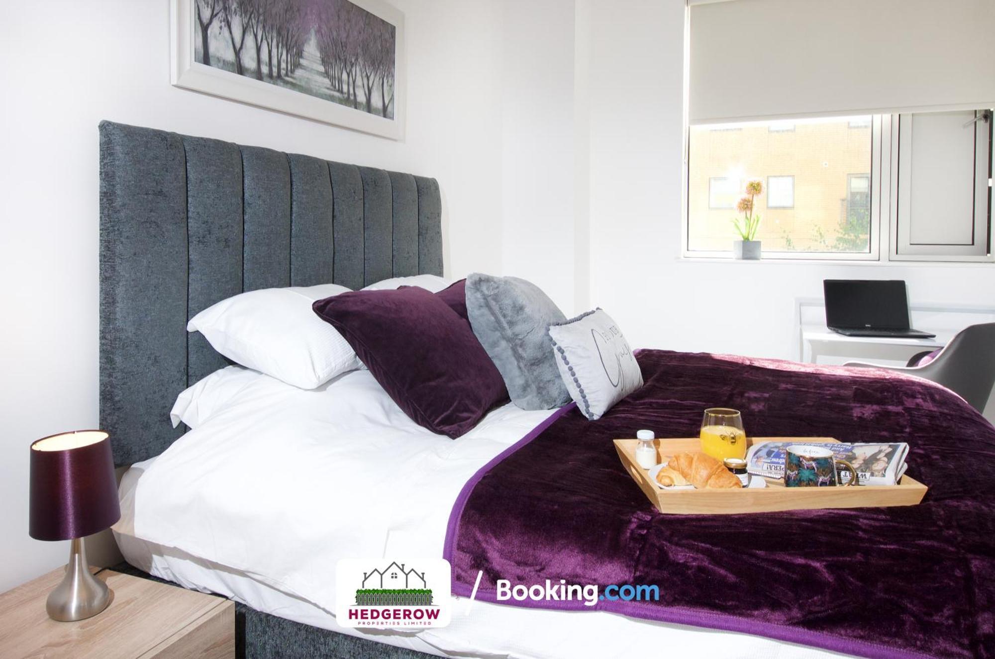 Premium Deals On Modern 2 -Bed 2-Bath Central City 122 High Street Flat For Movers & Pros By Hedgerow Manchester Extérieur photo