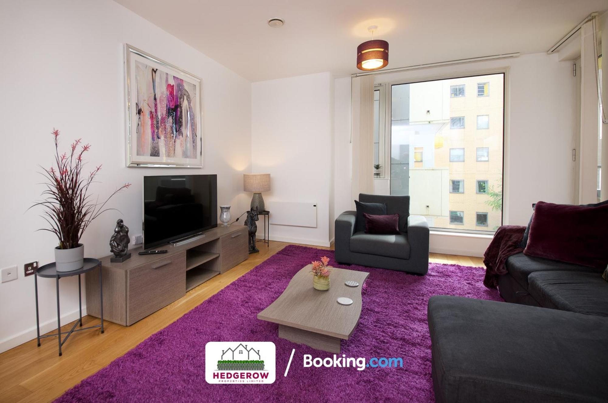 Premium Deals On Modern 2 -Bed 2-Bath Central City 122 High Street Flat For Movers & Pros By Hedgerow Manchester Extérieur photo