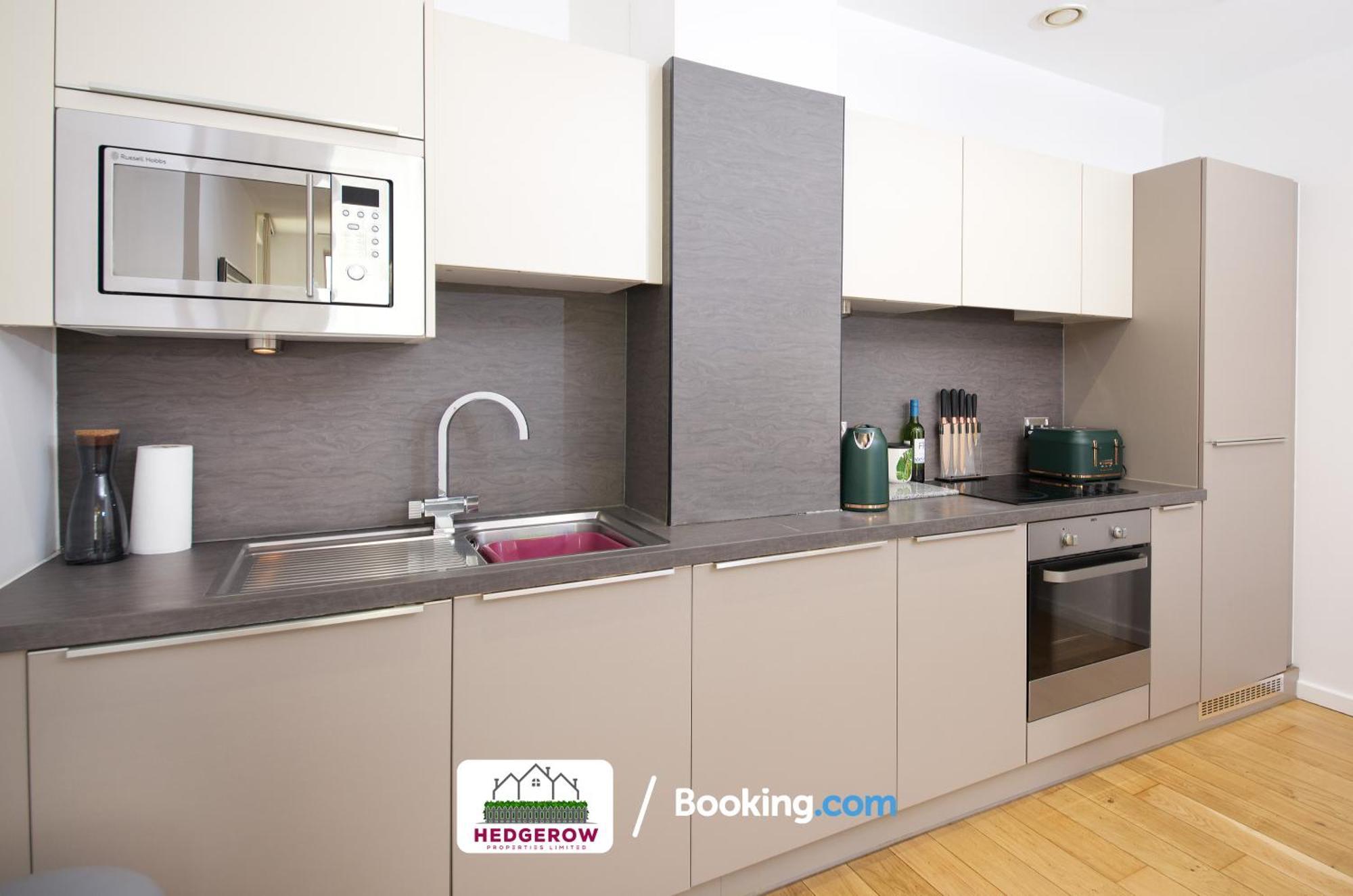 Premium Deals On Modern 2 -Bed 2-Bath Central City 122 High Street Flat For Movers & Pros By Hedgerow Manchester Extérieur photo