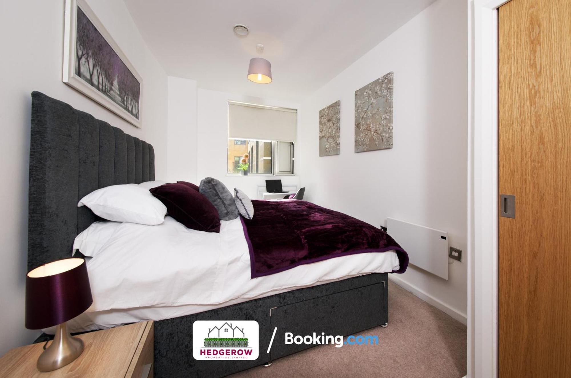 Premium Deals On Modern 2 -Bed 2-Bath Central City 122 High Street Flat For Movers & Pros By Hedgerow Manchester Extérieur photo